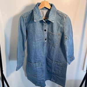Jean jacket dress